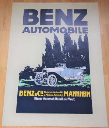 Plakat - Benz Auto 